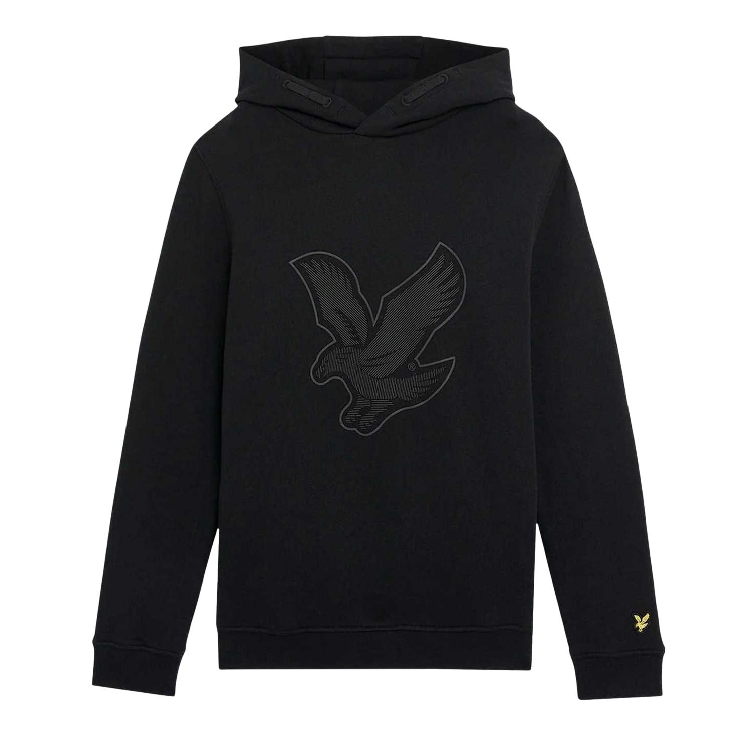 Lyle & Scott - Kapuzenpullover für Kinder (Schwarz)