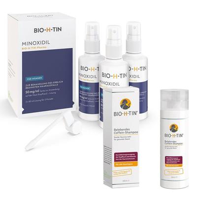 Minoxidil Bio-H-Tin50Mg/Ml + Bio-H-Tin Coffein Shampoo 1 St