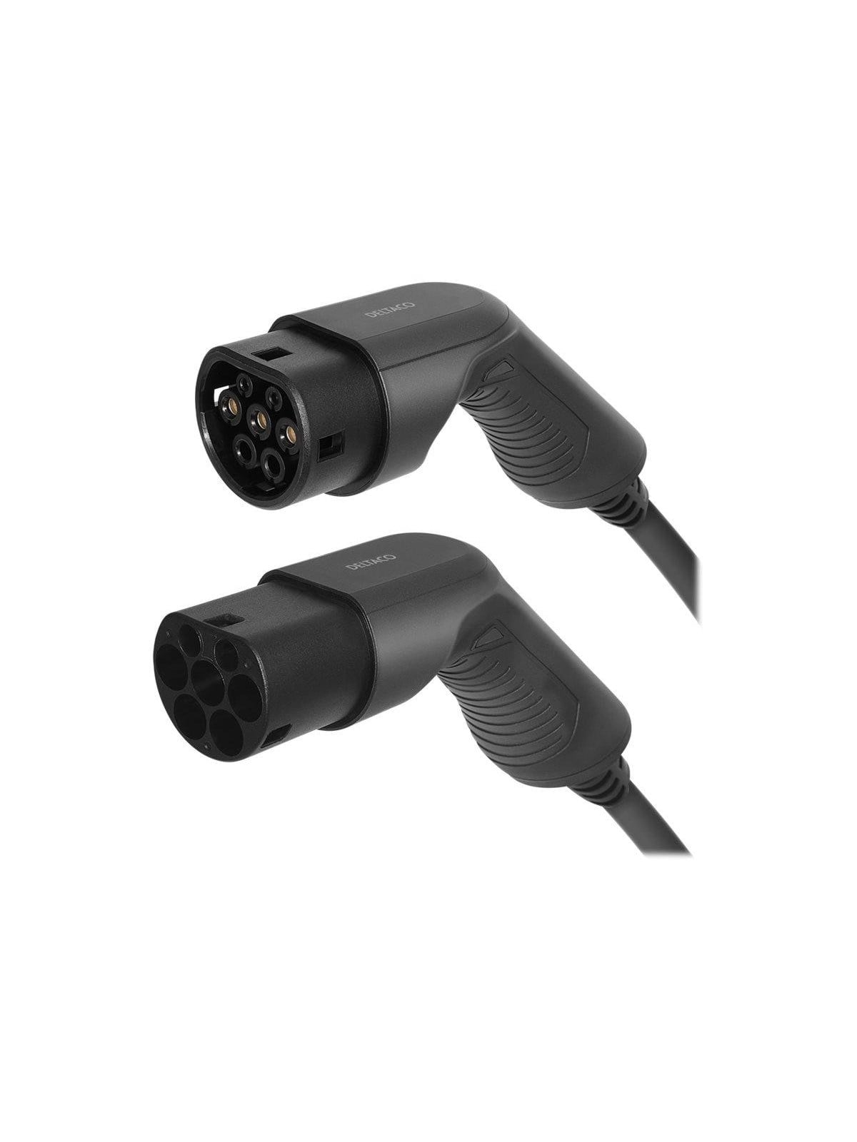 Deltaco e-Charge cable type 2 - type 2 3 phase 16A 3m