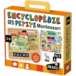 Headup Games Montessori Encyclopédie (Französisch, Italienisch, 3 - 6 Jahre)