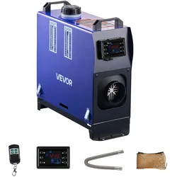 VEVOR Dieselheizung Lufterhitzer 8 kW DC 12 V/24 V tragbare Standheizung mit Fernbedienung & LCD-Bildschirm, geringe Geräuschentwicklung, 5 L Kraftstofftank für Lkw Wohnmobile SUV Campervan