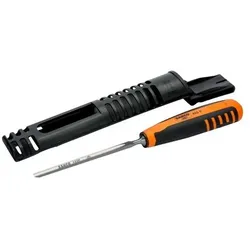 Bahco, Beitel, Hohlbeitel mit gummiertem Griff, 20 mm