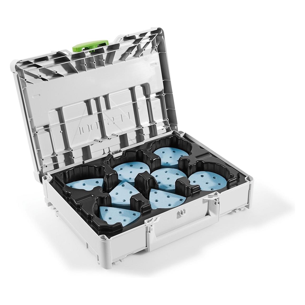 Festool Schleifmittel-Systainer³ SYS-STF D90/V93 GR-Set (578196)