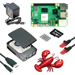 Raspberry Pi 5 OpenClaw Starter Kit, 8GB RAM