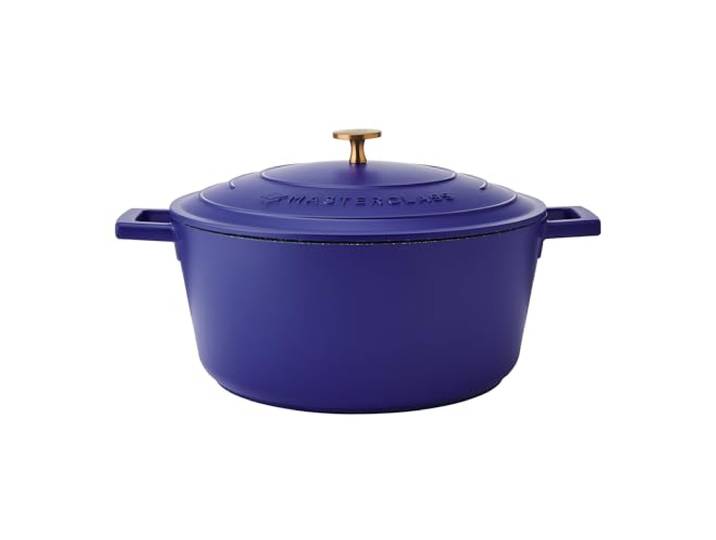 MasterClass Gegoten aluminium elektrische blauwe ovenschotel, 28cm, 5 liter, geschenkdoos