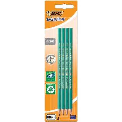 BIC Bleistifte EVOLUTION Original HB 4er Set