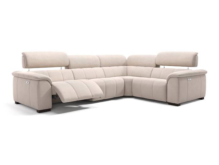 Stoff Ecksofa MINORI Funktionssofa Eckgarnitur