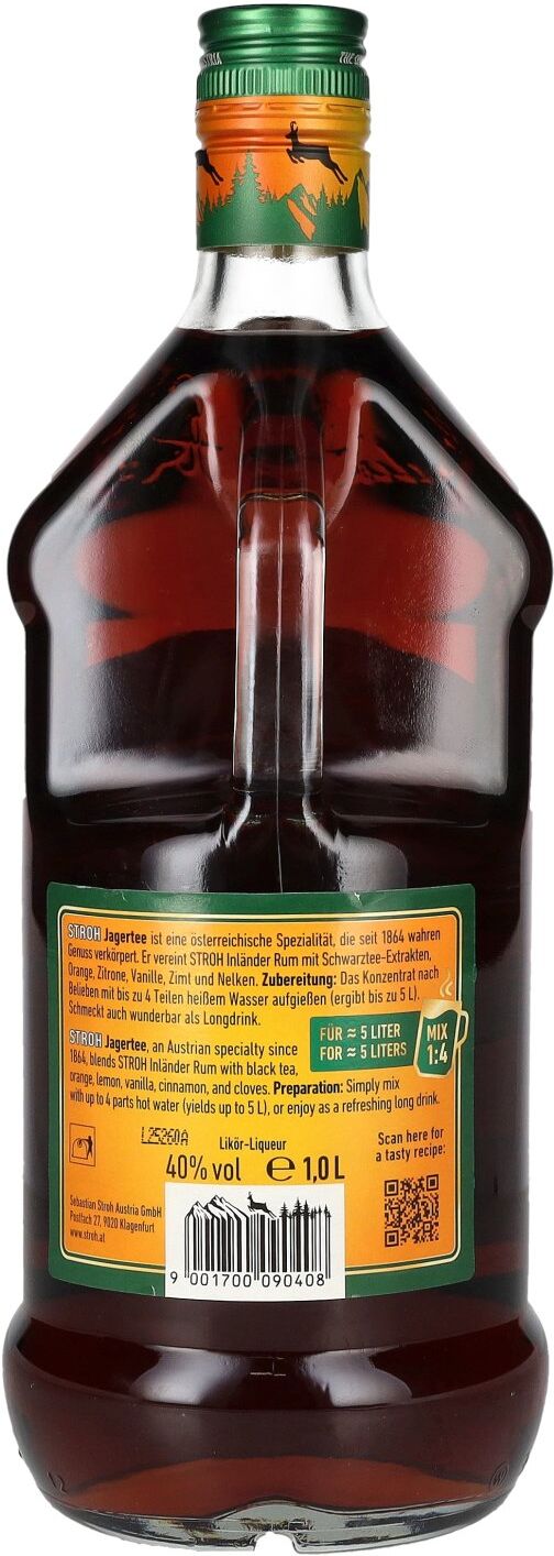 Stroh Rum Stroh Jagertee 40% Vol. 1l