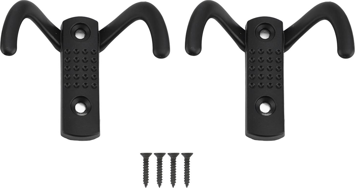 Gistuch Set van 6 Dubbele Stekkerhaken voor Wandmontage, Zinklegering, Zware Belasting