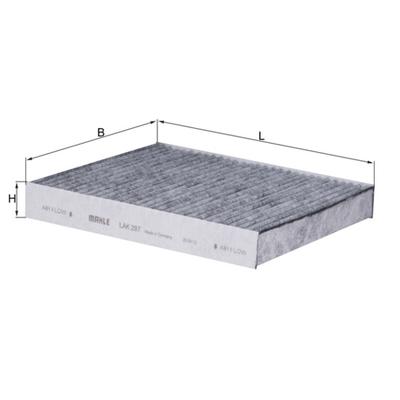 MAHLE Filter, Innenraumluft LAK 297 für Fiat ALFA ROMEO