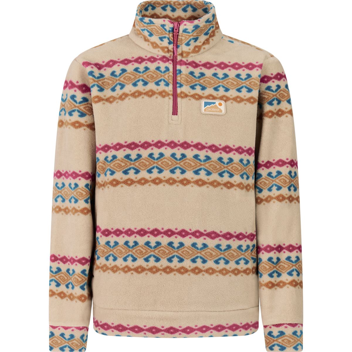Protest Prtromay JR Outdoor 1/4 Zip top bamboobeige (567) 176 31962001-567-176