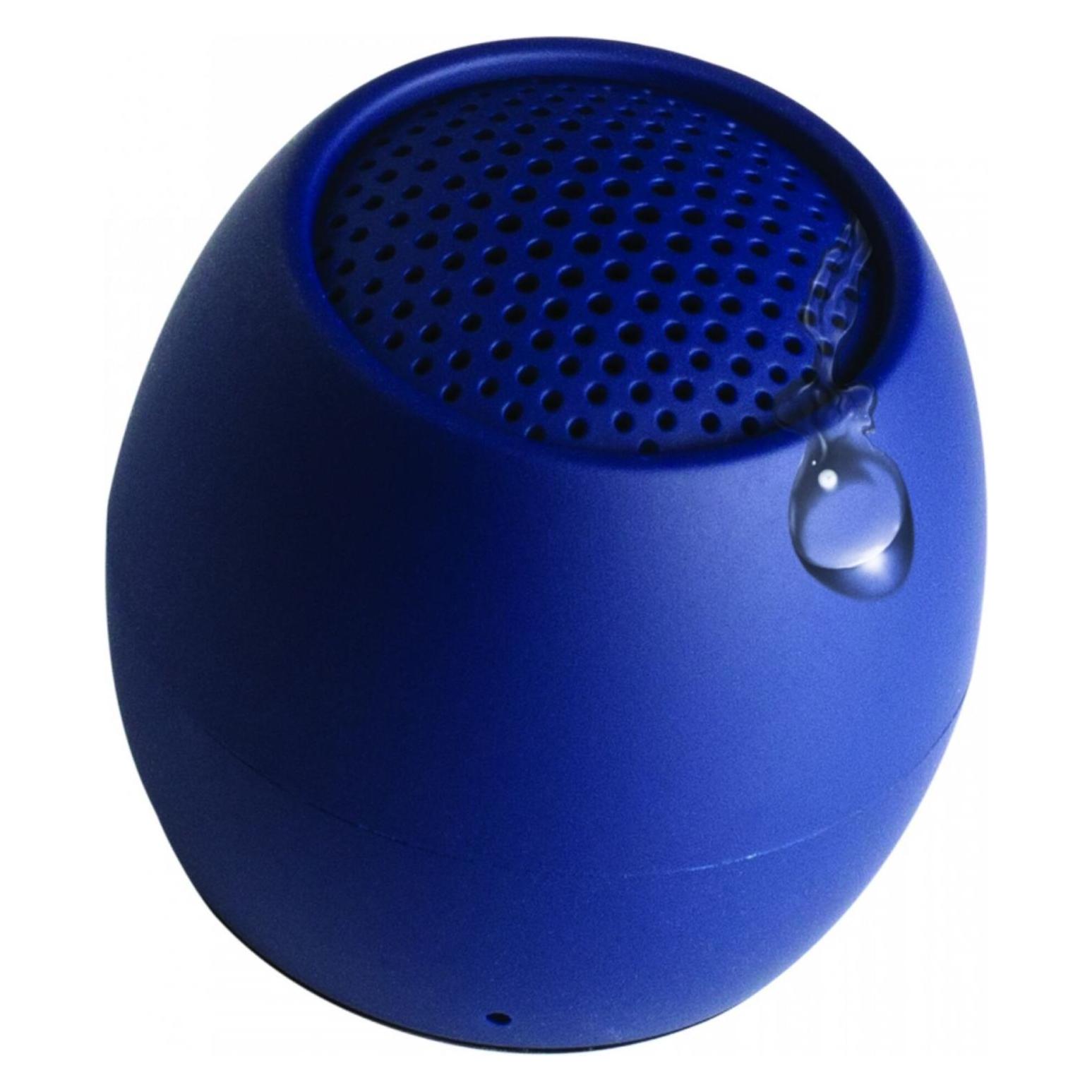 Boompods Zero Bluetooth Lautsprecher Freisprechfunktion, stossfest, Wasserfest Dunkelblau (5 h) (ZERNAV)