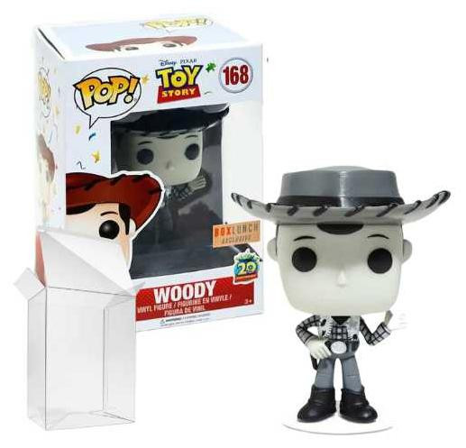 Funko Pop! Disney Woody 20e jubileum zwart-wit #168
