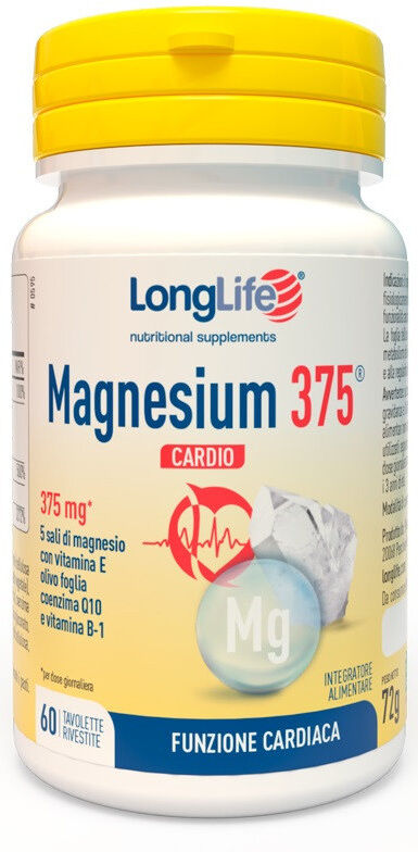 Phoenix Long Life Longlife Magnesium 375 Cardio 60 Tavolette