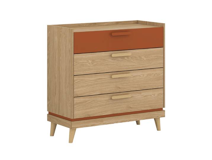 Commode 4 Tiroirs Sandy Bois