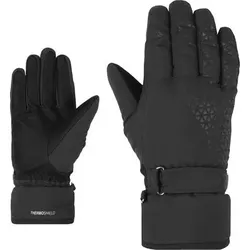 ZIENER Damen Handschuhe KISAR AS(R) lady glove, Größe 8,5 in Schwarz Schwarz