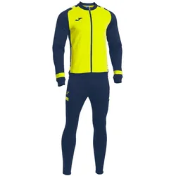 JOMA Lider Trainingsanzug 063 - fluorgelb/marineblau 5XL