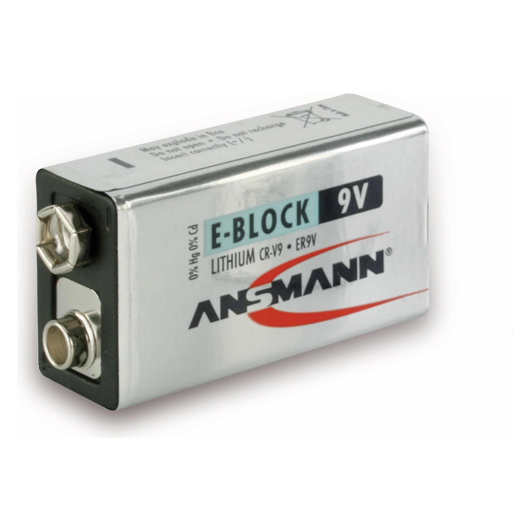 Ansmann Extrem (1 Stk., 9V Block, 1200 mAh) (5021023)