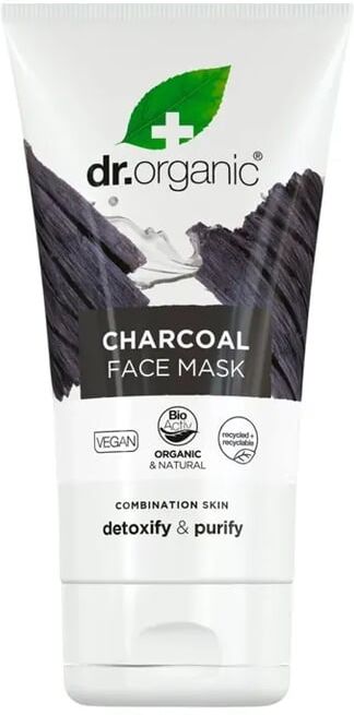 Dr Organic MÁSCARA FACIAL DE CARVÃO ATIVADO 125ml