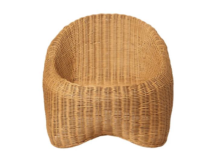 Ferm Living Willora fauteuil lounge pour enfant Naturel