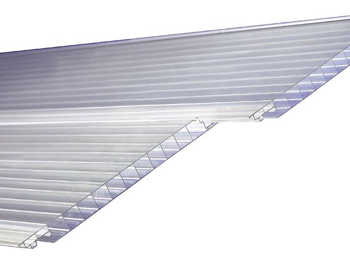 Hohlkammerpaneele Polycarbonat 250 × 20 × 1.6 cm