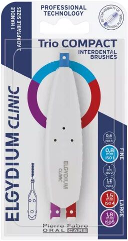 Elgydium Cepillos interdentales compactos  Trio