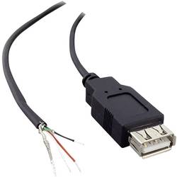 USB A Kupplung 2.0 mit offenem Kabelende USB A Kupplung 2.0 1582675 TRU COMPONENTS Inhalt: 1 St.