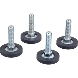 Gerätefüsse M10 x 51mm schalldämmend