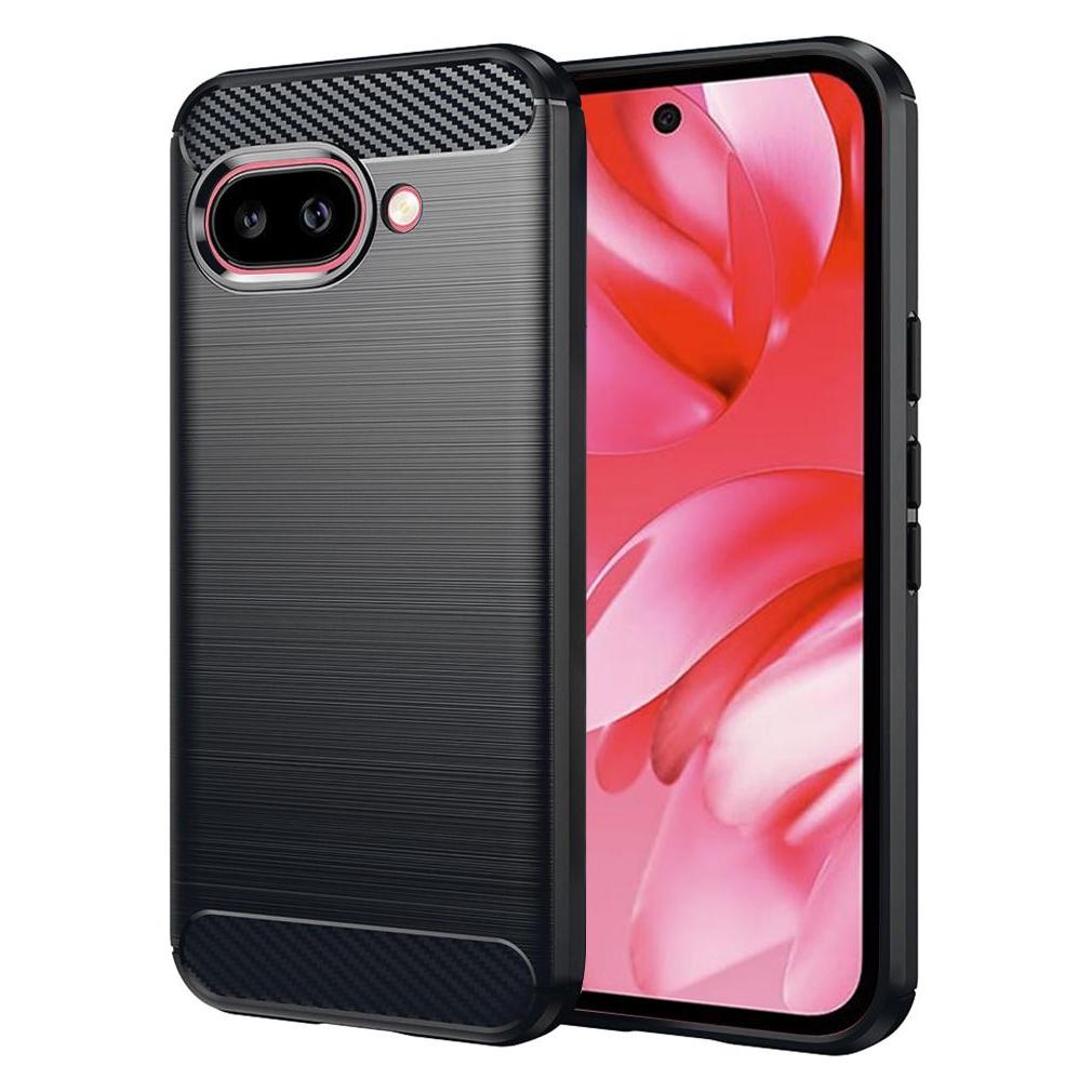 Techsuit - Carbon Silicone - Google Pixel 9a - Black (Google Pixel 9a) (56363509)