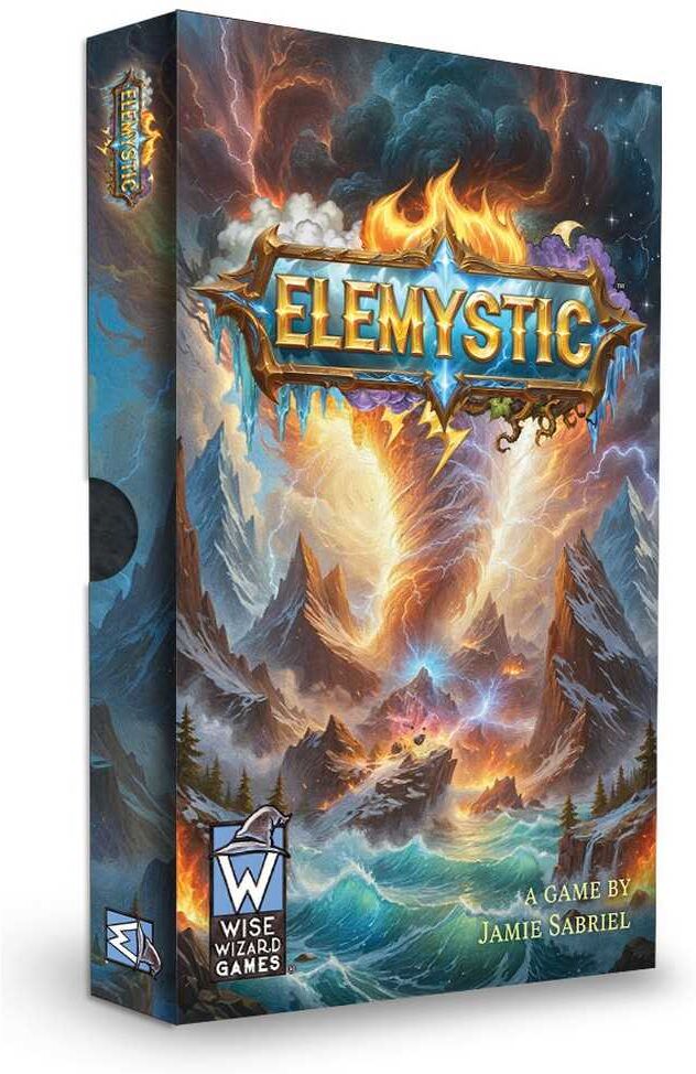 Elemystic 2-Player Card Game by Wise Wizard Games - Elemental Strategy and Tactical Decision-Making