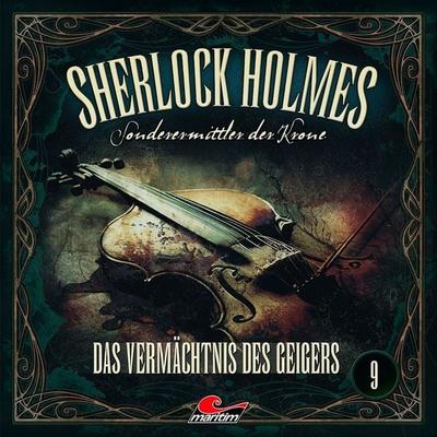 Sherlock Holmes - Das Vermächtnis des Geigers,1 Audio-CD - Marc Freund, CD, 9783962825850