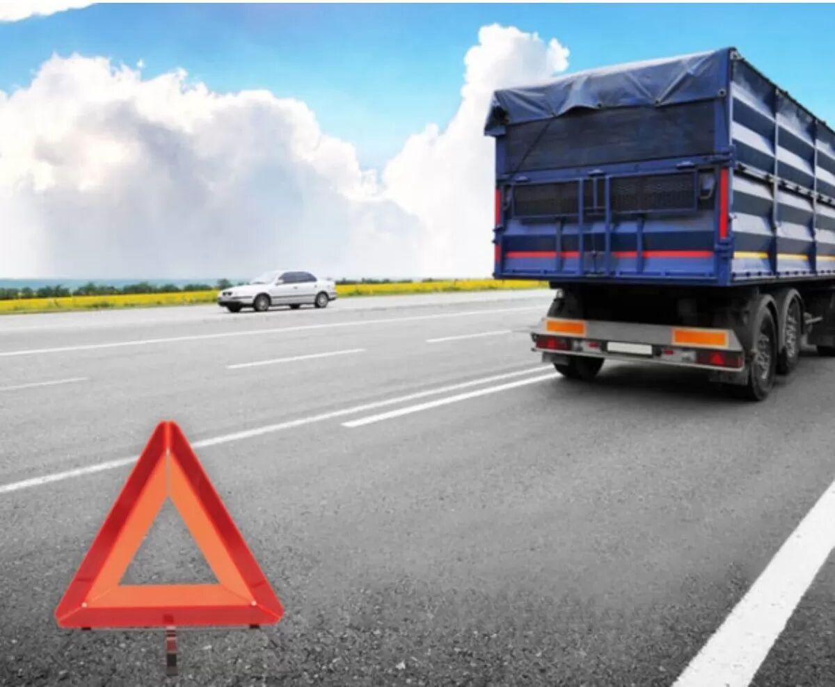 INF Triangle de signalisation réfléchissant pour voiture – Triangle pliable ABS haute visibilité avec support métallique et