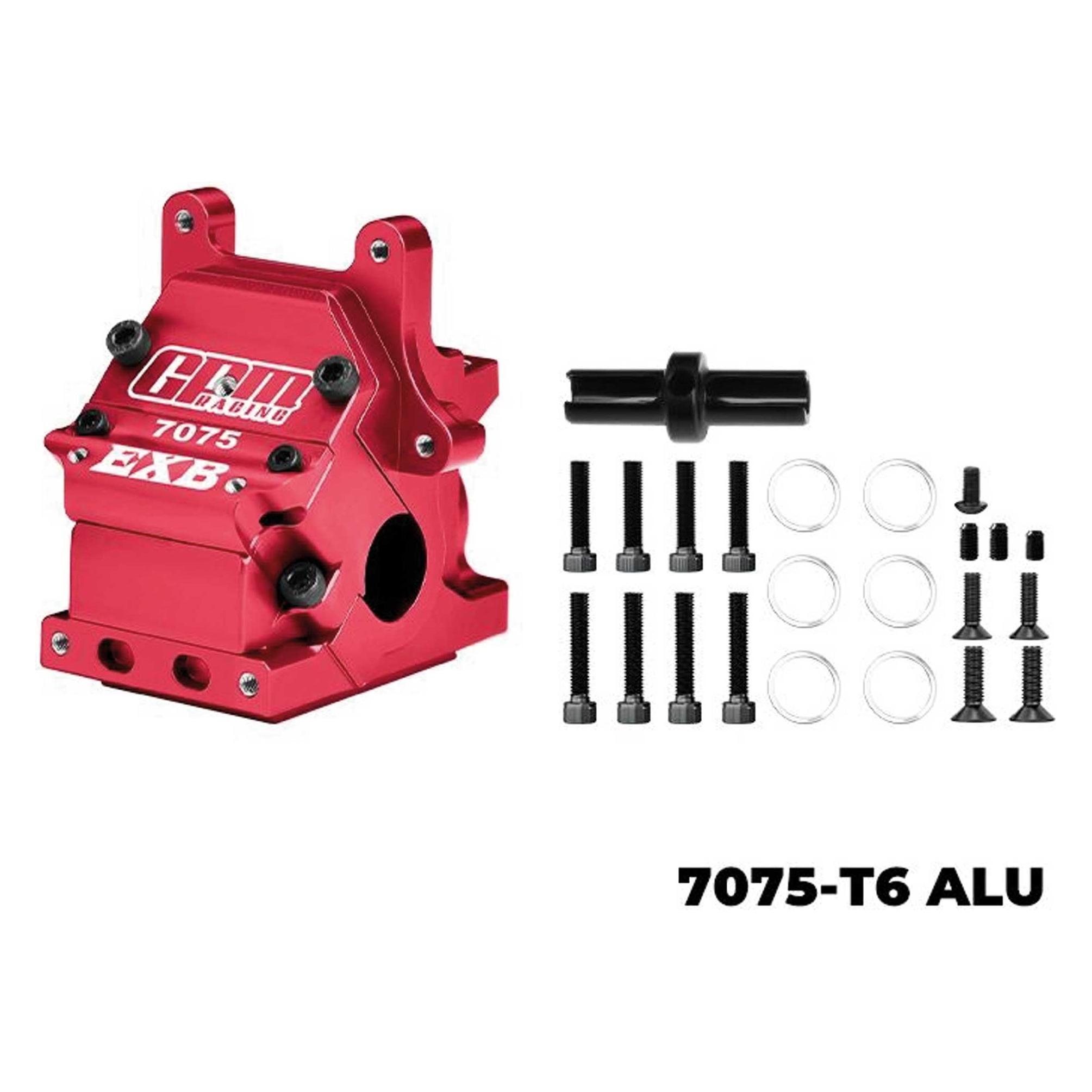 GPM Alu Getriebegehäuse v/h rot ARRMA KRATON EXB/OUTC/TALION/TYPHON/NOTORIOUS 6s (GPMMKV6012R)