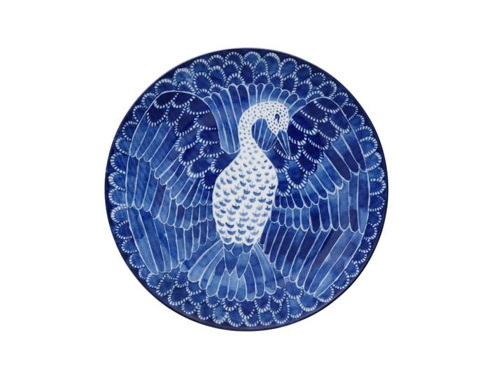 Götefors Porslin Assiette Selma bird Ø 21 cm 21 cm
