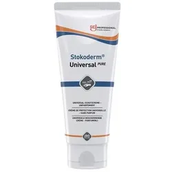 Sc Johnson Professional Hautschutzcreme Stokoderm Univ.PURE 100ml unparfümiert weiß Tube