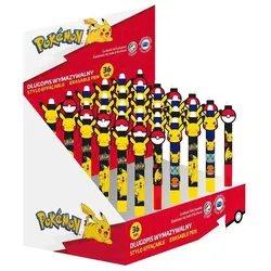 Magni, Schreibstifte, Radierbare Stifte Pokémon 0,5mm blau 3fach sortiert (3x)