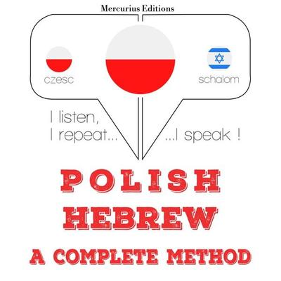 Polski - hebr kompletna metoda - JM Gardner, Audio, 9782821132382