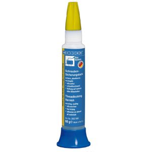 WEICON Schraubensicherung 30021060, Plombierlack, gelb, wasserfest, 60ml