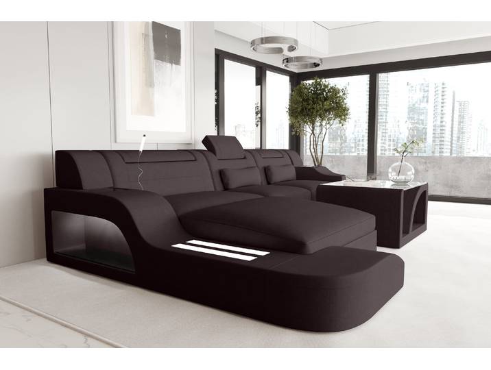Ecksofa Palermo L Form Stoffsofa
