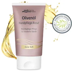 Olivenöl Handpflege Rosé mit zartem Duft 50 ml Creme