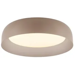 Paul Neuhaus LED-Deckenleuchte Osko Alu, Eisen, Stahl & Metall Beige Sand