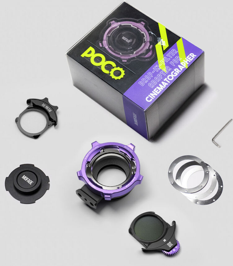 MOFAGE POCO Drop-In Filter Adapter Standard Kit L-Mount