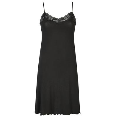 Negligé NINA VON C. "Negligé Romance", Damen, Gr. 38, N-Gr, schwarz, Obermaterial: 95% Modal CMD. 5% Elasthan EL., Kleider Negligé