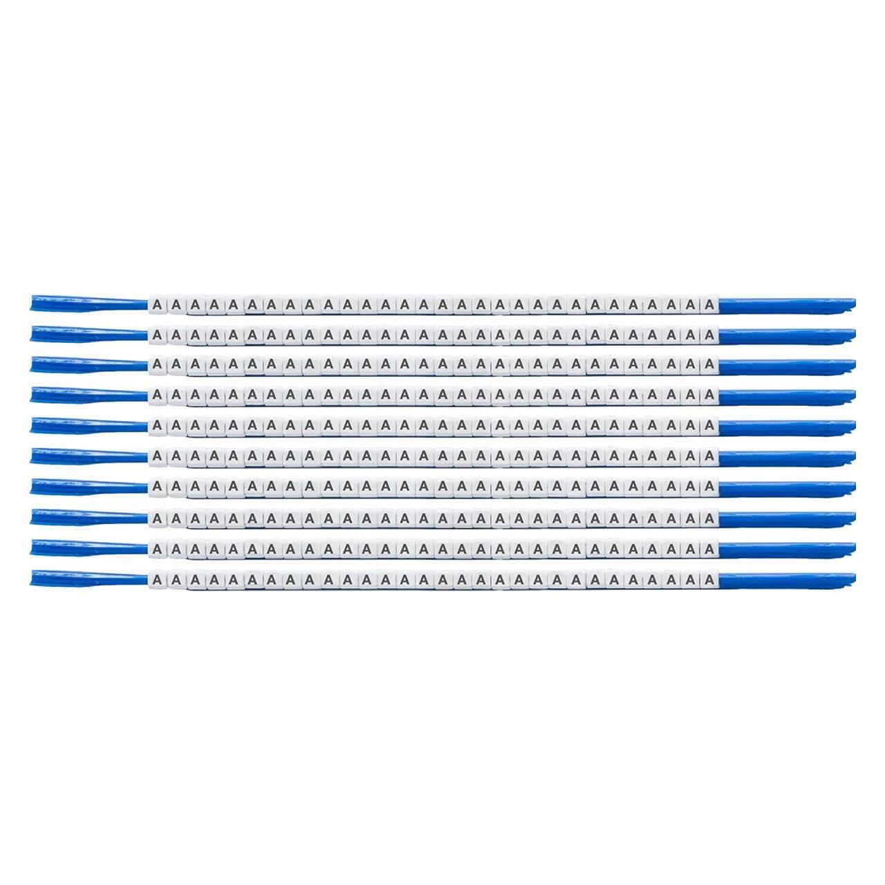 Brady SCN-07-A, Clipsleeve Drahtmarkierer, Beschriftung " A ", für Kabeldurchmesser von 1,9 (133010)