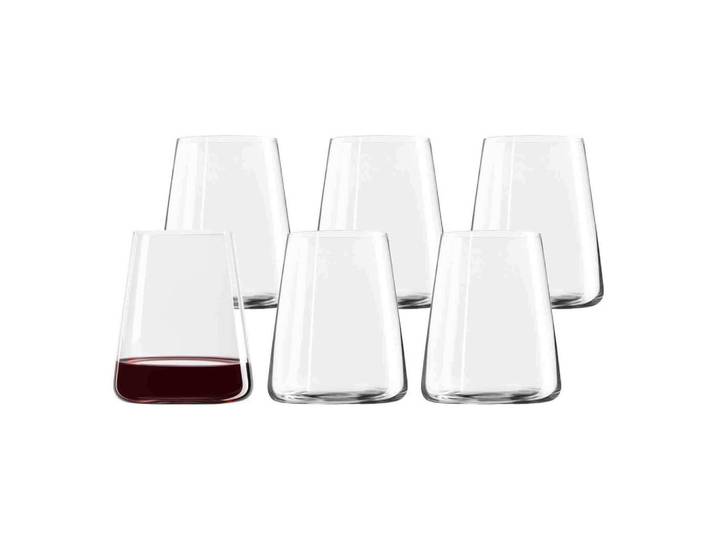 Stölzle Lausitz Becher Power transparent 500 ml 6er Set, Transparent, Glas, Gläser, Trinkgläser