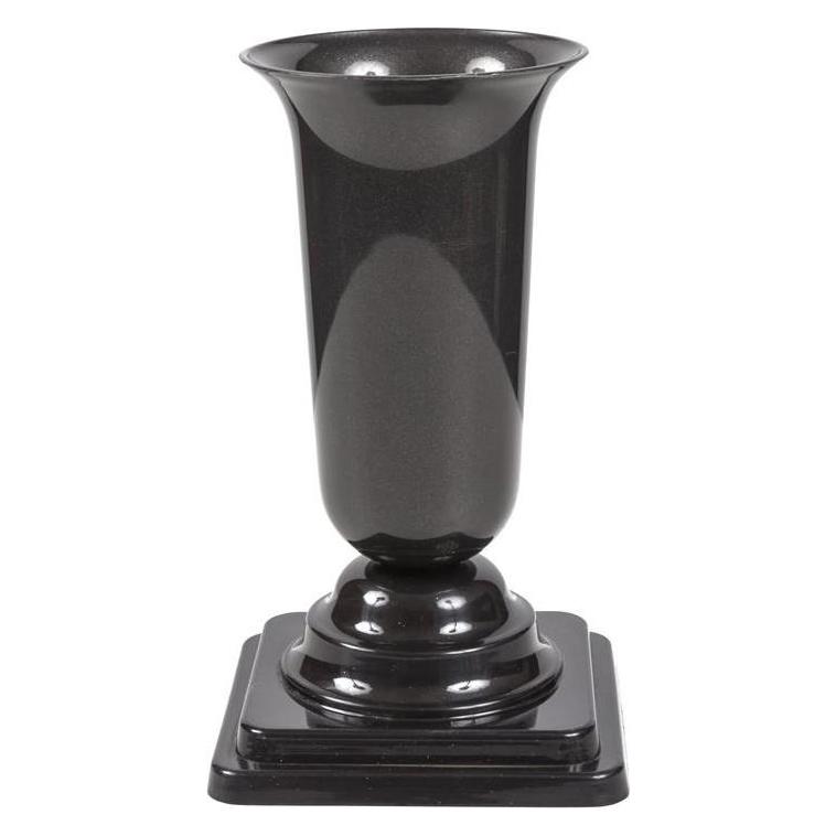 Form Plastic Plastic Cemetery Vase With Standing Leg (16.80 x 34.50 cm) (46358105)