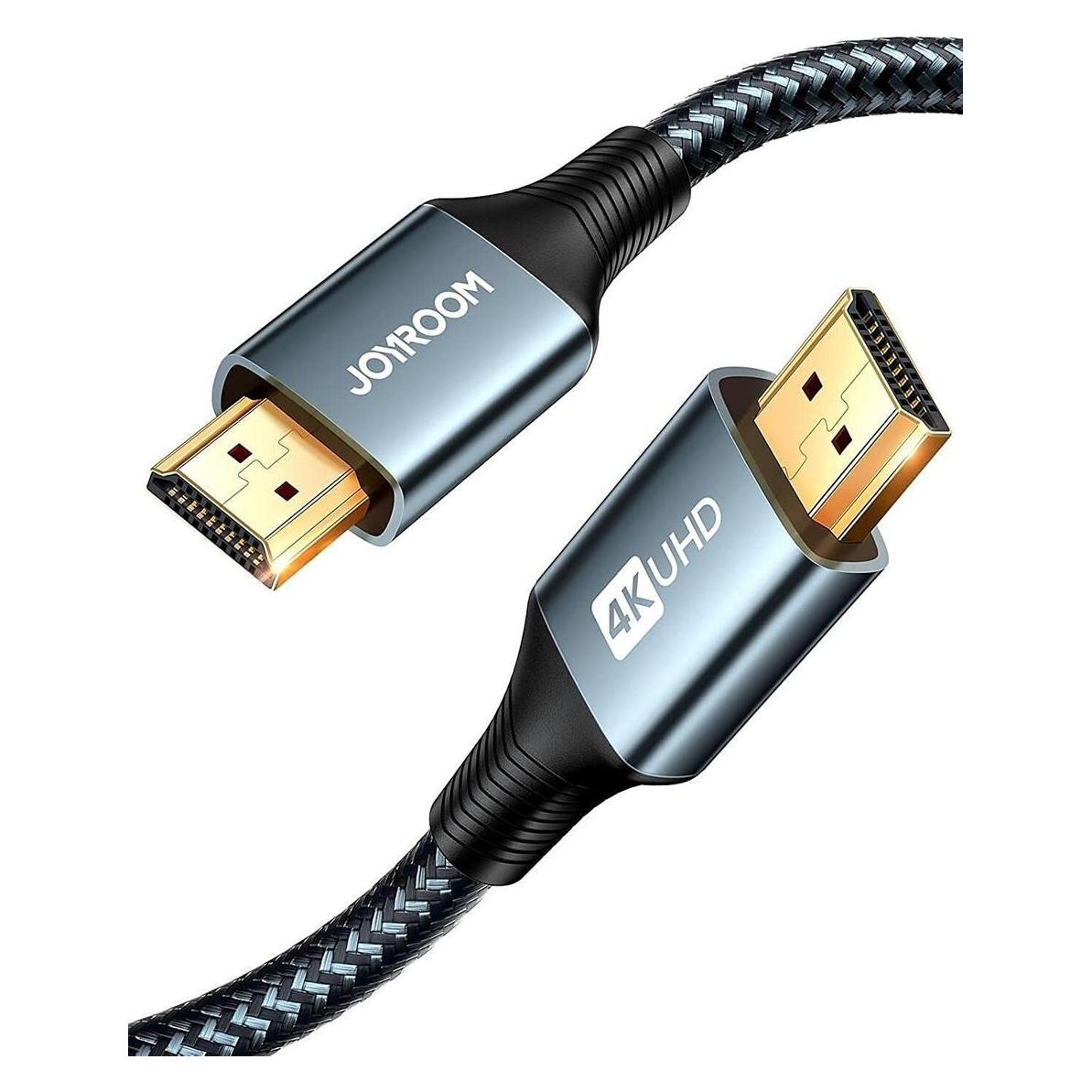Joyroom SY-20H1 HDMI to HDMI cable (4K@60Hz) -2m-gray (2 m) (SY-20H1)
