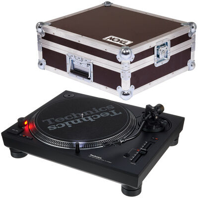 Technics SL-1210MK 7 Case Bundle Noir