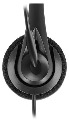 Delock USB mono-hoofdtelefoon met volumeregeling voor PC en notebook - ultralichtgewicht