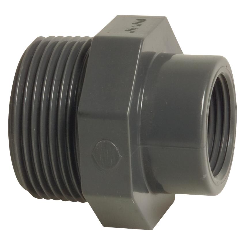 Mega Gewindenippel Mass AG 1x 3/4 " 10 bar (10 Stk.) (0100197)